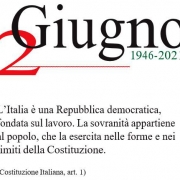 2 Giugno 2021 Festa della Repubblica